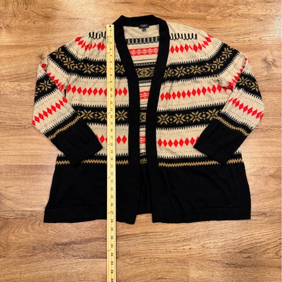 Talbots Wool Blend Open Cardigan Sweater, Women's, 2X - Picture 4 of 8